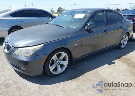 2010 BMW 528I z USA, uszkodzony, nr VIN WBANU5C57AC129591